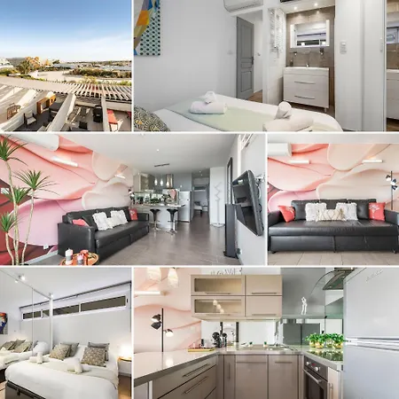 Le Sixty9 - Appartement Luxe - Terrasse - Parking - Port Ambonne Village Naturiste